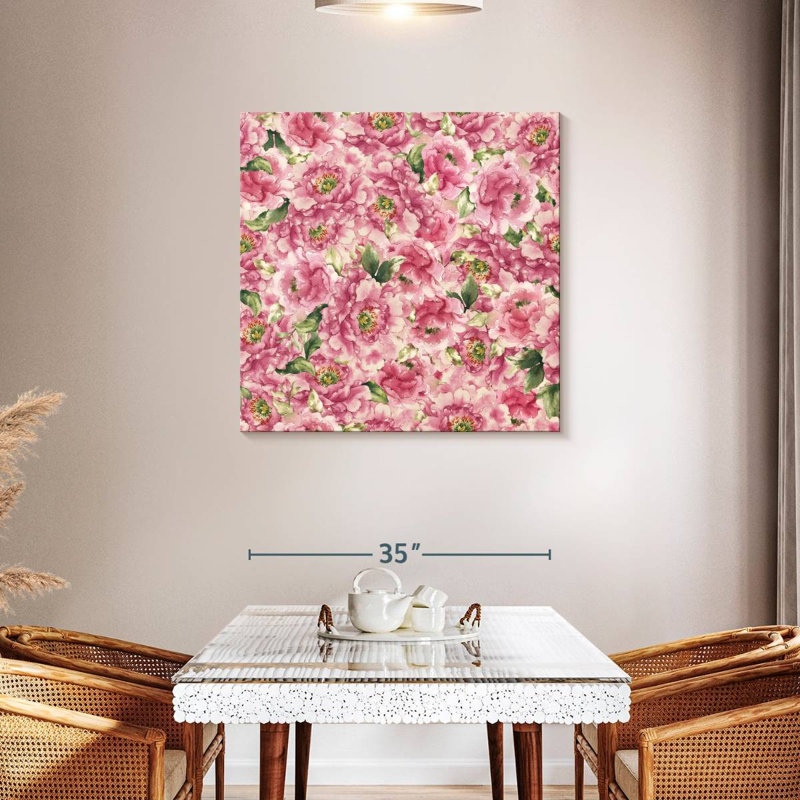 Bloom Pattern, 36" H x 36" W