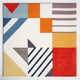 Tripoli Hand Tufted Wool Ivory/Multi Rug