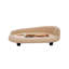 2-in-1 Oval Sisal Cat Scratching Lounge Bed