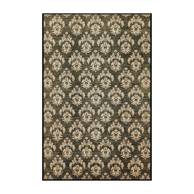 Geometric Indoor Rug, Rectangle 2' x 4'