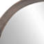 Miroir mural 20 po x 1,5 po en bois de manguier. Attrait pour la salle de bain et le vestibule. Cadre solide, 19,8 po x 19,8 po x 1,3 po, 4,3 lb, élément d'embellissement brun foncé lustré. Paillettes-130830001