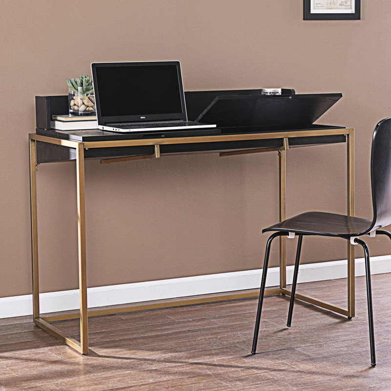 Bureau rabattable avec rangement