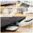 Gleehill  10-in-1 1550W Fast Heat Steam Mop  with Detachable Handheld Steamer for Multi-Surface Home Cleaning，silver-124454267