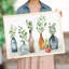 Pots avec verdure