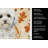 White Havanese Heirloom Fall Kitchen Towel-1218231109
