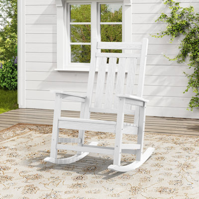 Wolak HDPE Rocking Adirondack Chair