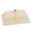 Lavabo de salle de bain encastré en céramique blanc 21 po x 13 po, conception élégante et généreuse, fonction rectangulaire de trop-plein, conception pratique