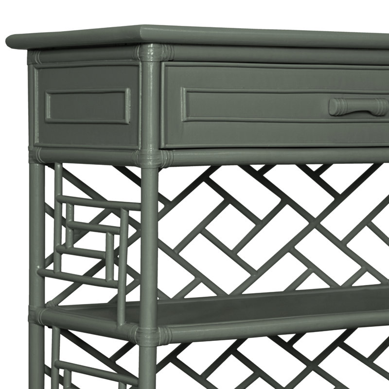 Chippendale End Table, Evergreen