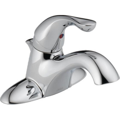 Classic Centerset Bathroom Faucet with Drain Assembly