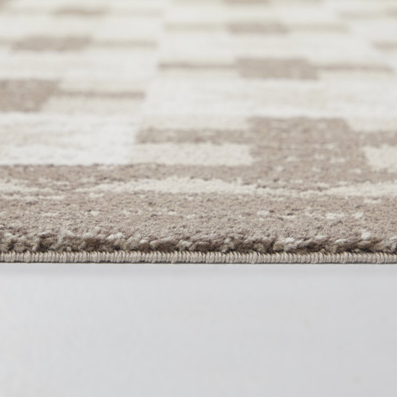 Tapis beige / crème Birgitte, 5 pi 3 po x 7 pi
