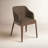 Verdi Upholstered Back Arm Chair in Bilton Olive-318871991