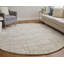 Truxel Modern Polka Dots, Tan/Brown Area Rug-2020585937