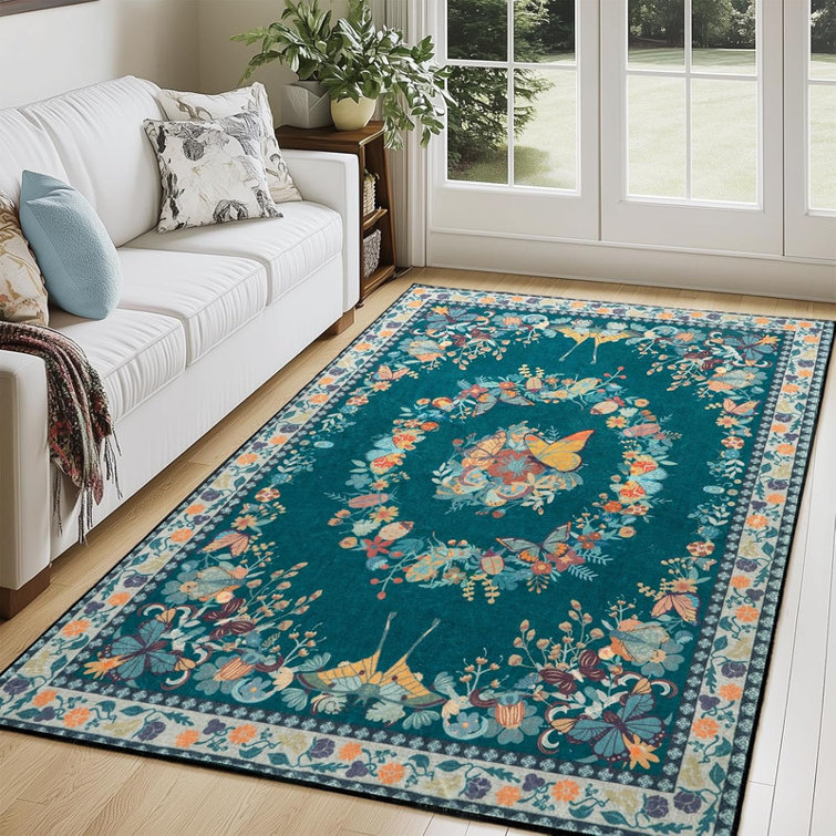 Vintage Living Room Rug Inspiration: Timeless Style Ideas