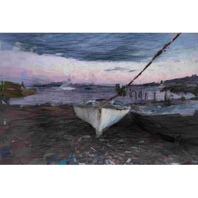 " Row Boat Roped "
