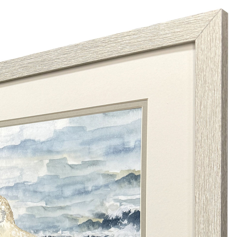 Beach Sandpipers Framed Art
