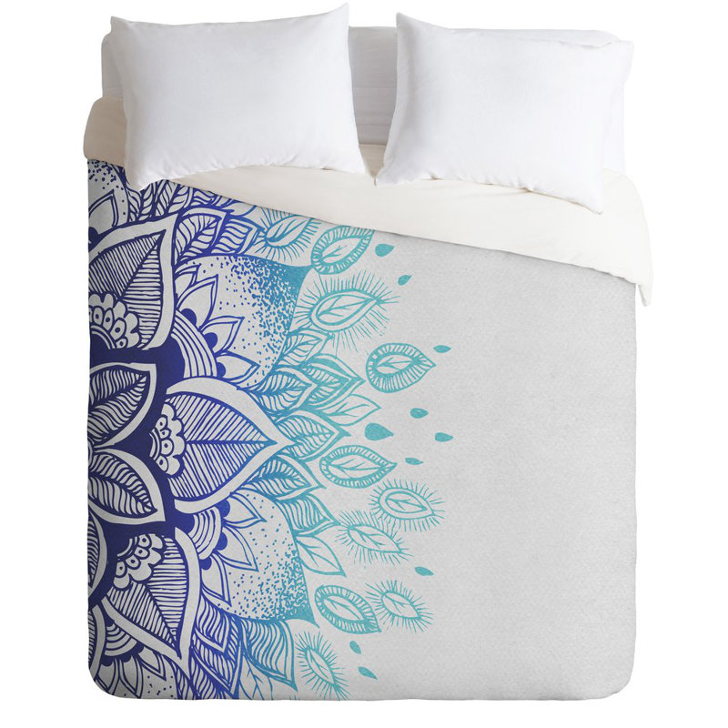Ensemble de housse de couette Rose Bud Studio Love Yourself, Housse de couette pour très grand lit et 2 très 