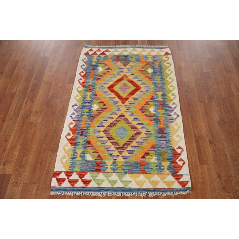 Multolor Kilim Oriental Rug 3x4