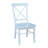 Bellmead Solid Wood Cross Back Side Chair-274613927