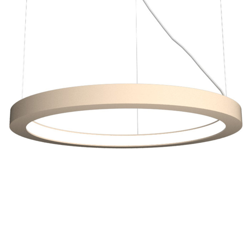 1 - Light LED Chandelier, Imbuia, 1.17" H x 35.1" W x 35.1" D