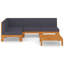 Chaise longue avec coussins 5 pièces Kyles-959994802