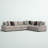 Ainsley Upholstered L-Shaped Sectional Right Hand Facing-92568279