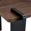 Table basse moderne en MDF avec pieds en métal Blake-1065173754