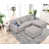 Gray Polyester Blend selected