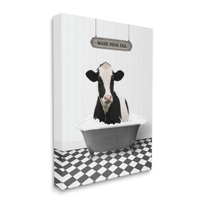 " Wash Your Tail Cow "