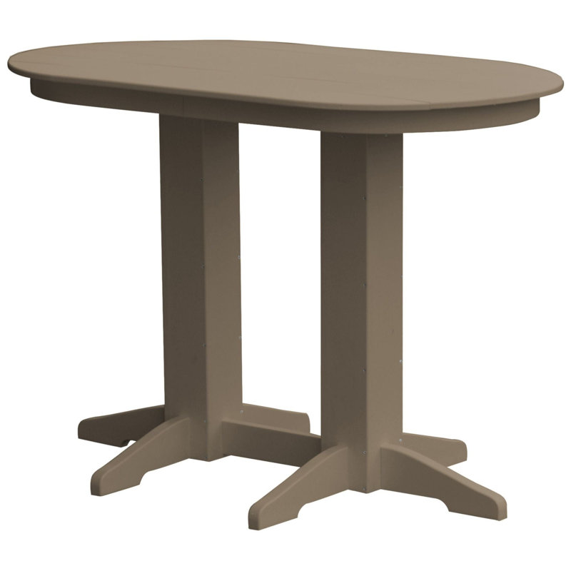 Table de bar Keystone Amish Co., 5 PIEDS, Bois patiné