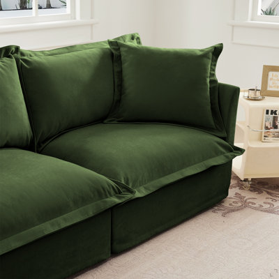 Minimalist Soft Ottoman