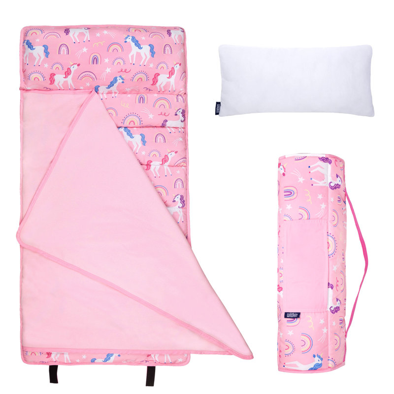 Tapis de sieste pour tout-petits Wildkin, Licornes arc-en-ciel