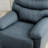 Global Home Swivel Glider Recliner with Manual Footrest In Oslo Sapphire-1761736463