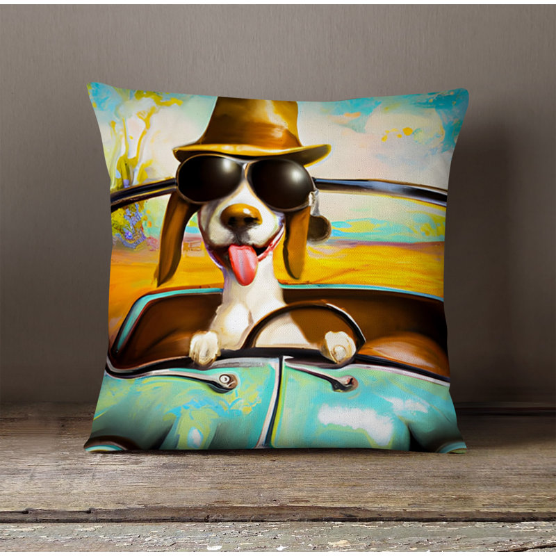 Throw Pillow, Pillow Cover Only - No Insert, 16"H x 16"W