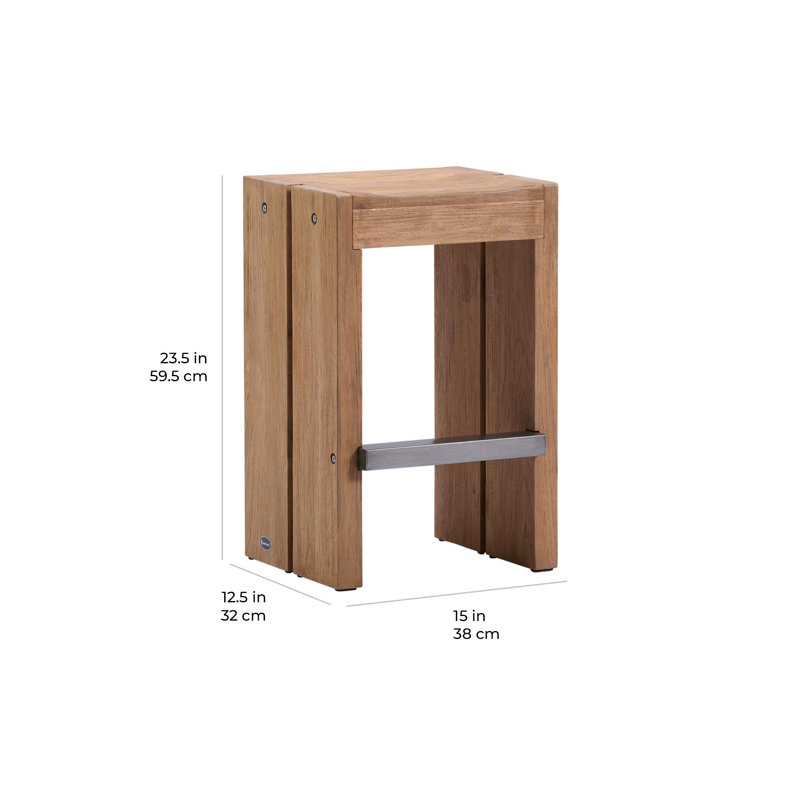 Perpetual Solid Wood Stool