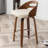 Mahtab Modern Upholstered Swivel Counter Stools (Set of 3)-1671048646-1671048641