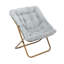 Fauteuil surdimensionné rembourré avec soucoupe et repose-pieds-2002764917