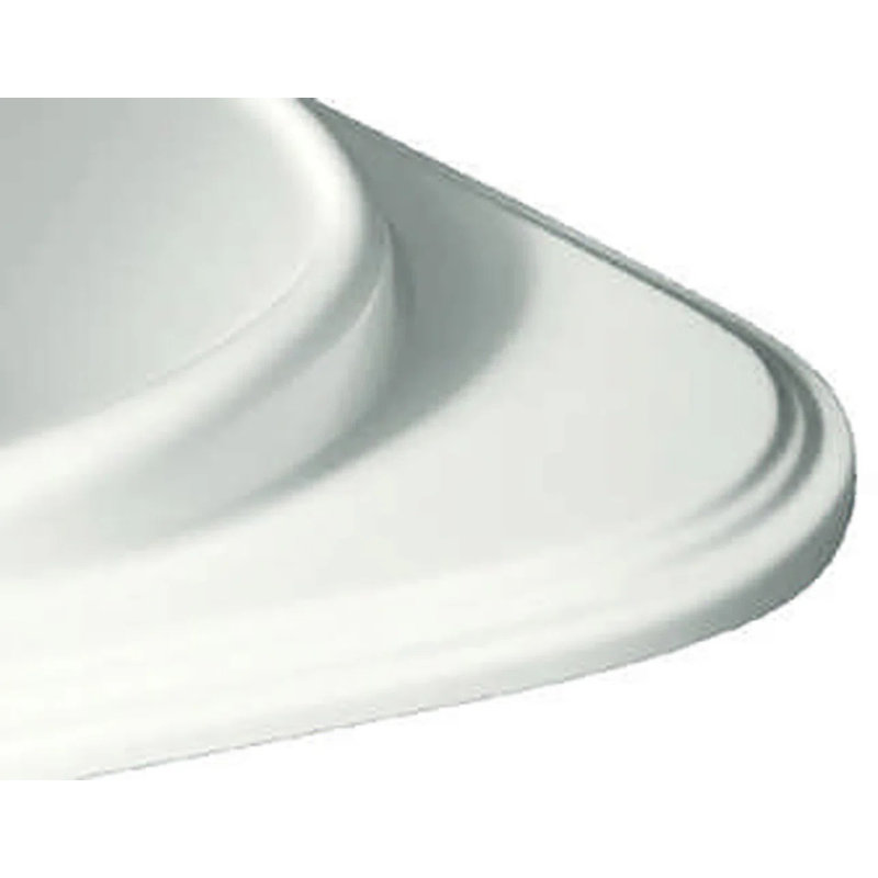 Cassi 60'' L Whirlpool Bathtub, White, Satin Nickel