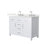 Beckett 48" Freestanding Double Bathroom Vanity with Quartz Top