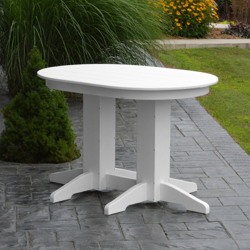 Ensemble repas 7 pièces Nettie, Blanc, L 48 po x l 33 po