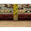Tapis brun / rouge / vert Thoams One-of-a-Kind 3 pi 1 po x 5 pi 5 po
