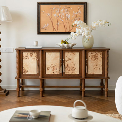 American-style retro light luxury sideboard