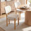 Chaise d'appoint moderne rembourrée en tissu et bois massif-444028647-458674950