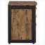 Classeur à 3 tiroirs classeur antique avec rangement format lettre | Ferme rustique | Bureau