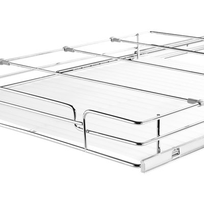 Steel Roll Out Pantry Organizer, Pull Cabinet Storage, Kitchen, Detachable Tray, Tidy Rust - Alloy Home, Drawers,