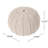 Contemporary Cable Knit Pouf