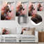 Décoration murale en métal cheval rose et blanc-1823218745
