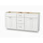 Meuble-lavabo double de 63 pouces-111753619