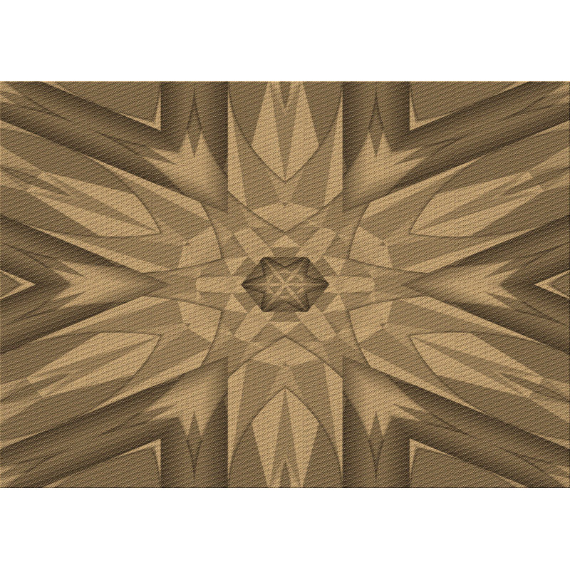 Geometric Indoor Rug, Rectangle 5' x 8'
