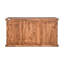 Console de rangement artisanale en bois massif