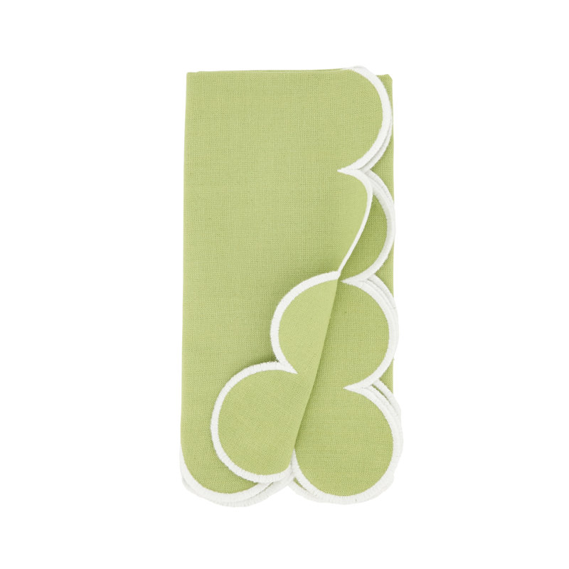 Serviette rectangulaire Paddock 100% coton, Vert